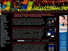 Tablet Screenshot of newstown.de